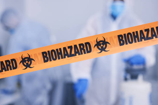Professional Blood Cleanup technician working in Oakley, UT